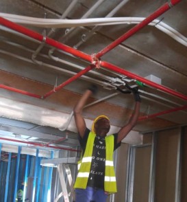 Travaux de montage des installations électriques
